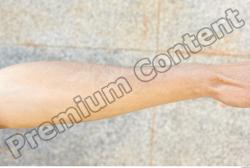 Forearm Man White Nude Slim